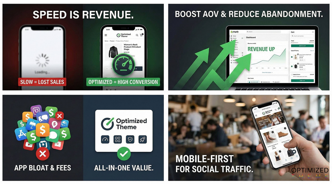 Why Dropshipping Merchants Should Use the Optimized Theme: A Data-Driven Case